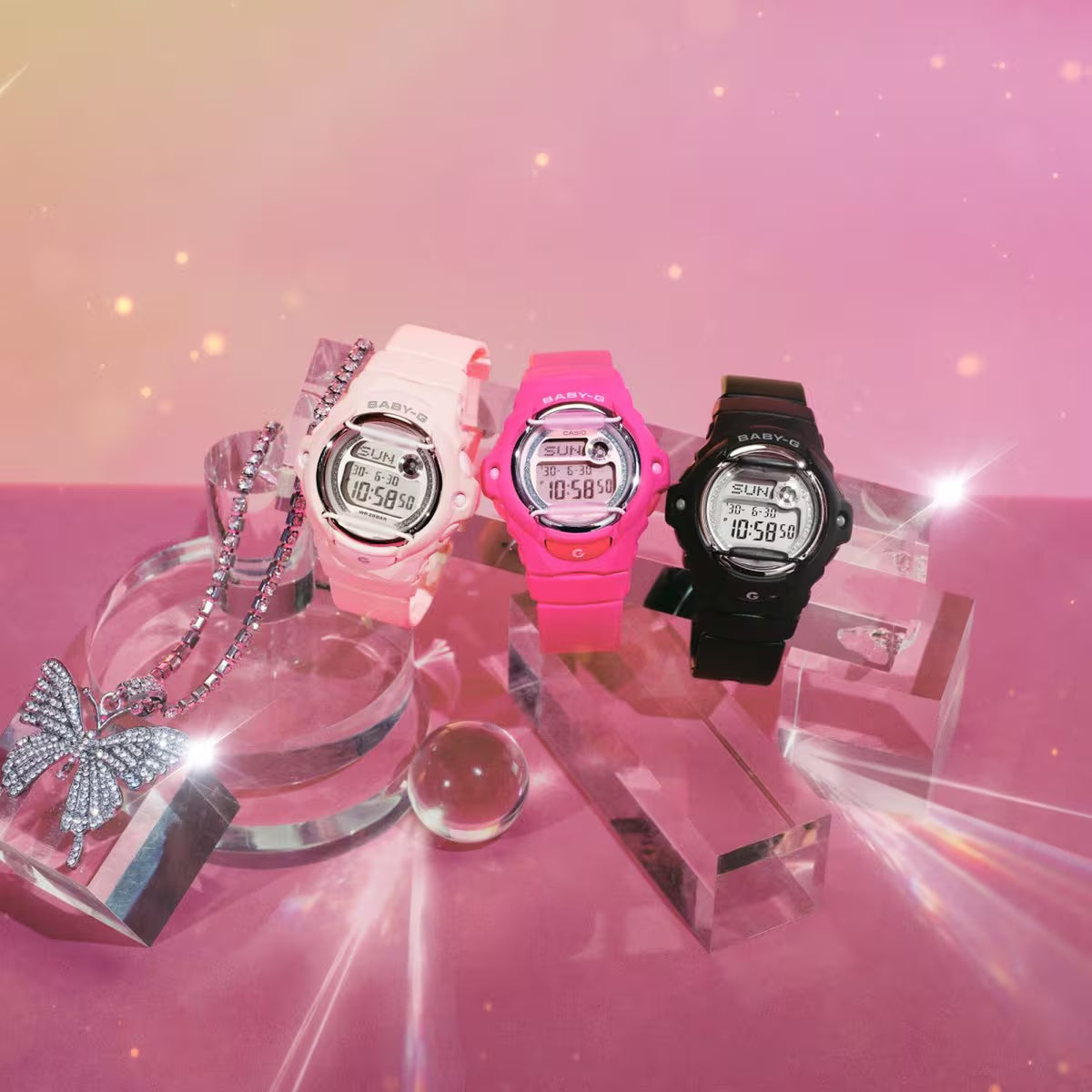 Casio Baby-G BG-169KB-4B1 Damenuhr Rosa