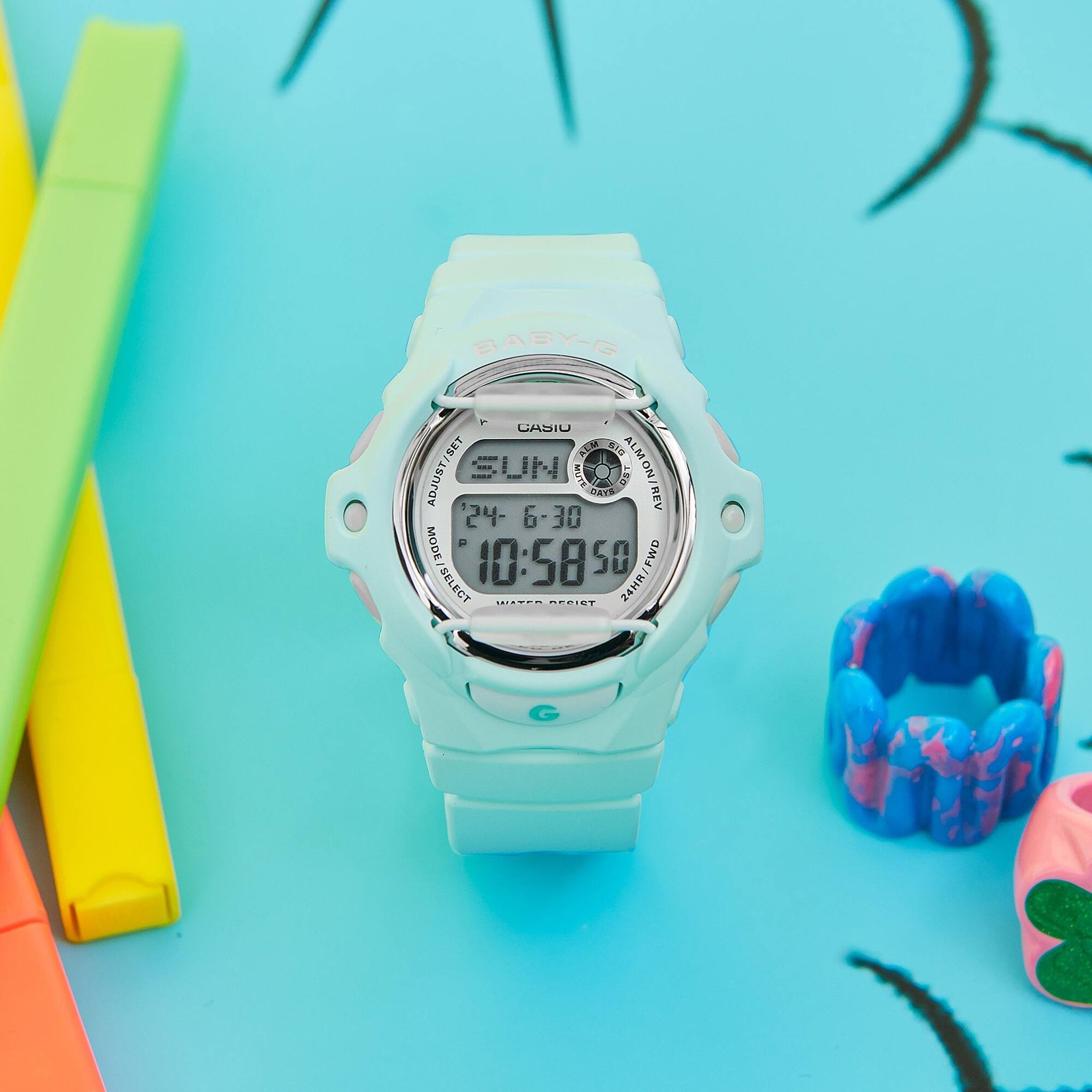 Casio Baby-G BG-169U-3 Damenuhr Pastellgrün