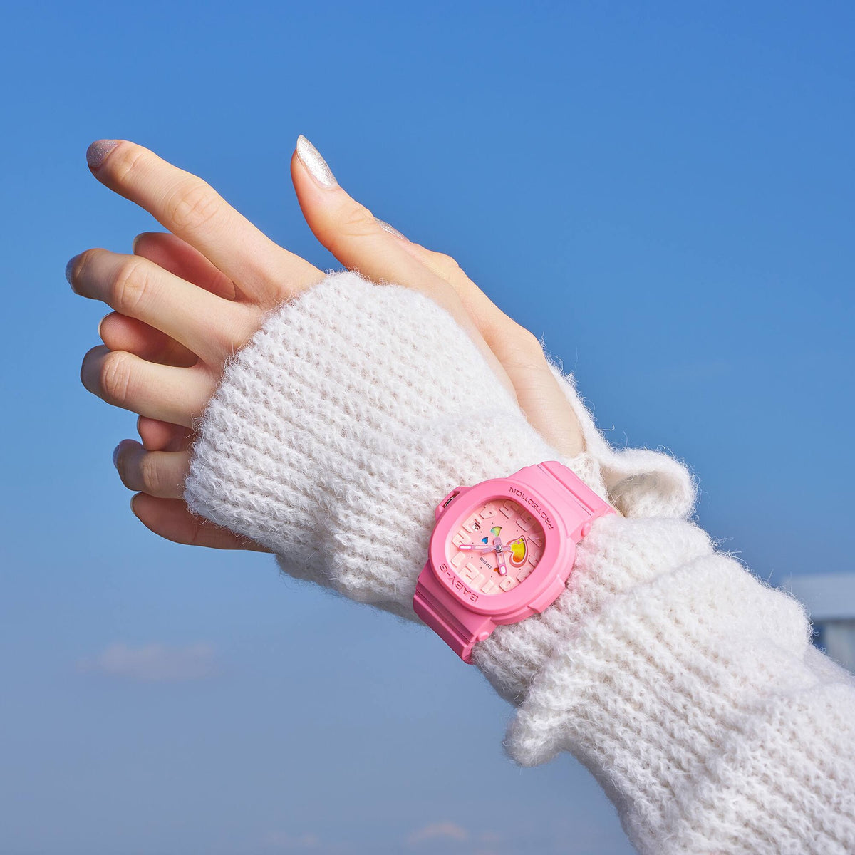 Casio Baby-G BGA-10-4A Damen-Armbanduhr Rosa