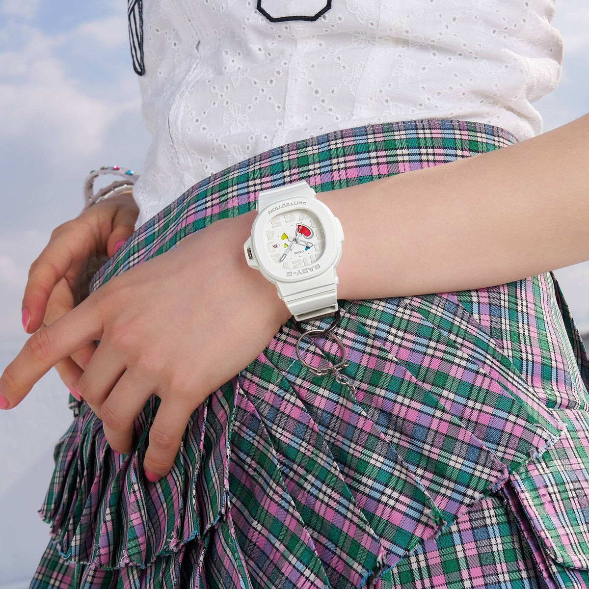 Casio Baby-G BGA-10-7A Damenarmbanduhr Weiß