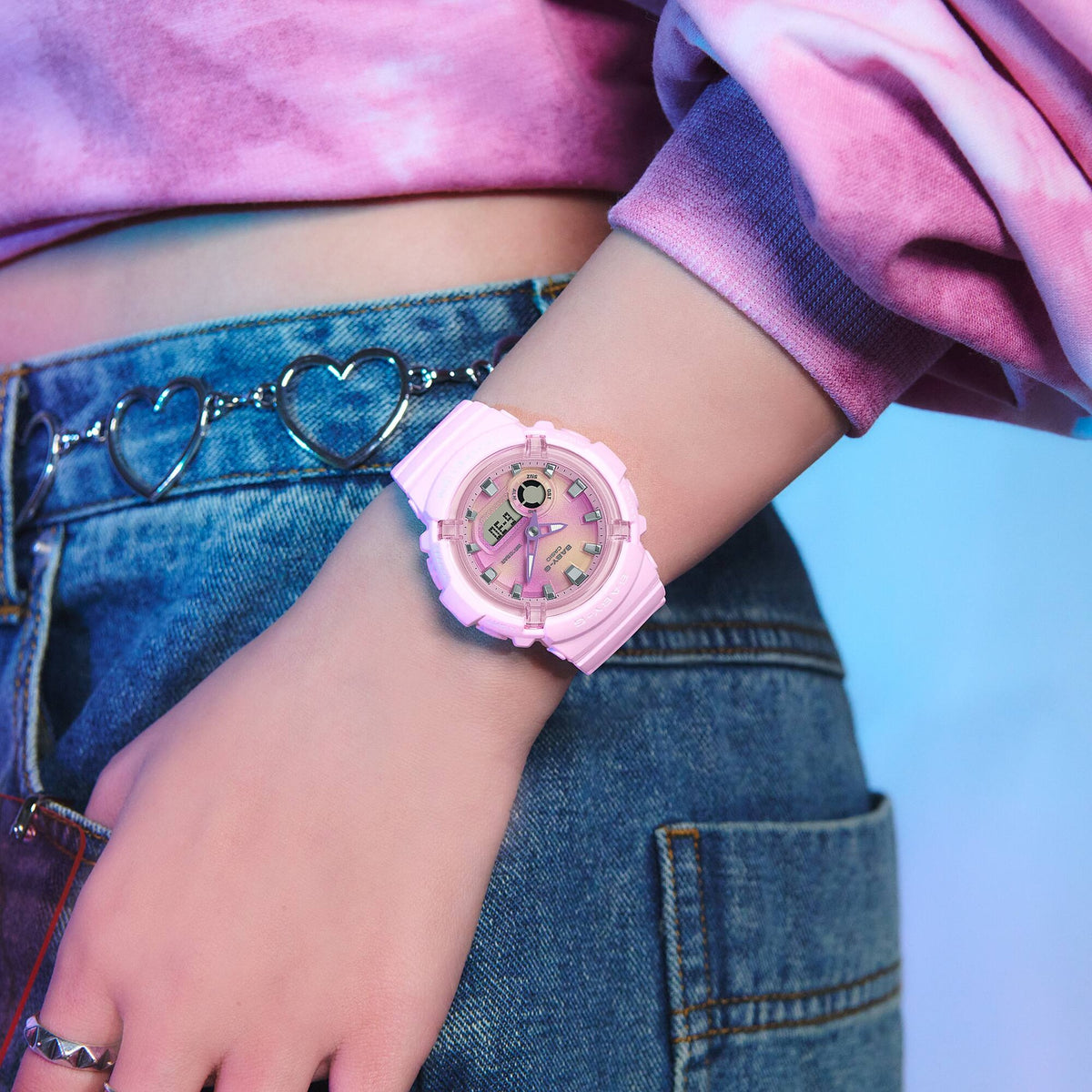 Casio Baby-G BGA-280TD-4A Damenuhr Rosa