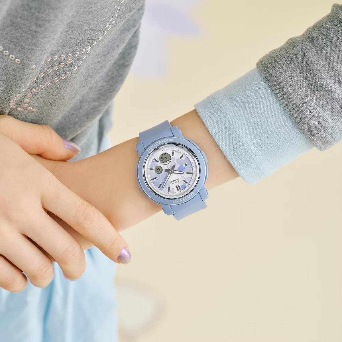 Casio Baby-G BGA-290FL-2A Damenuhr Blau