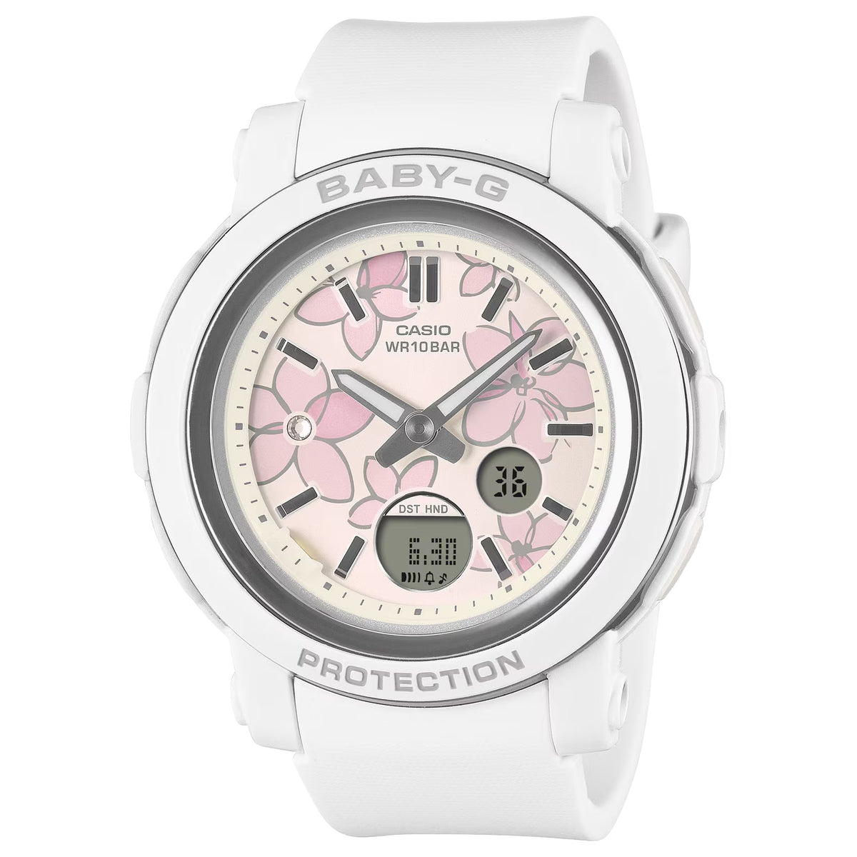 Casio Baby-G BGA-290FL-7A Damenuhr Weiß
