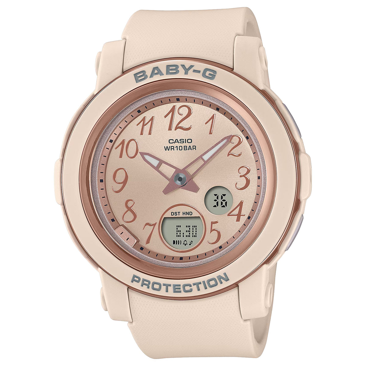 Casio Baby-G BGA-290SA-4A Damen-Uhr, Rosa