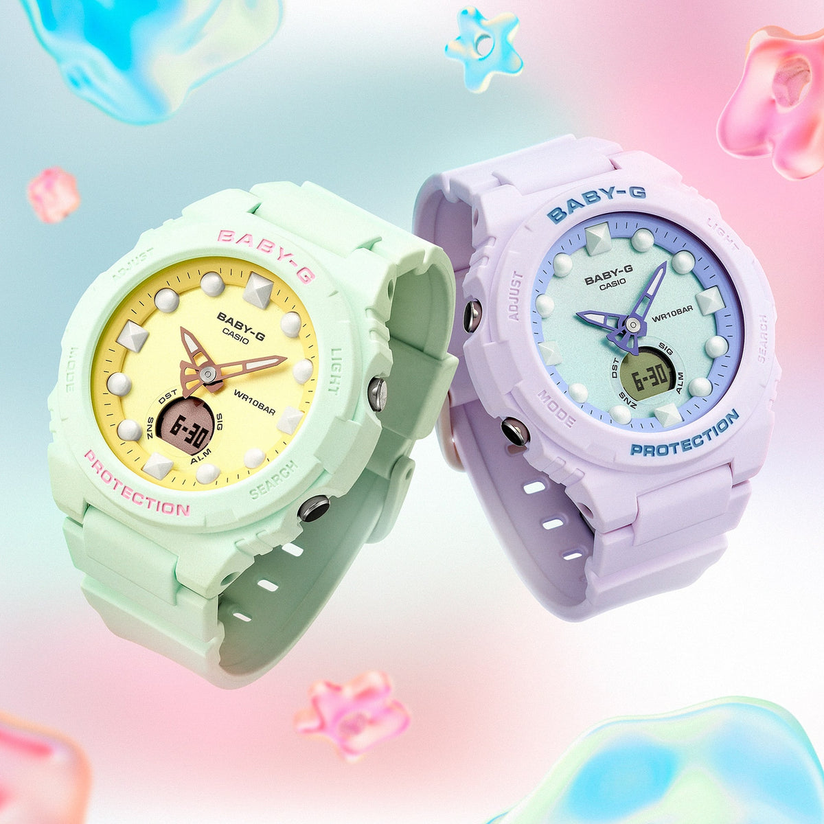 Montre Casio Baby-G BGA-320FH-3A Femme Vert