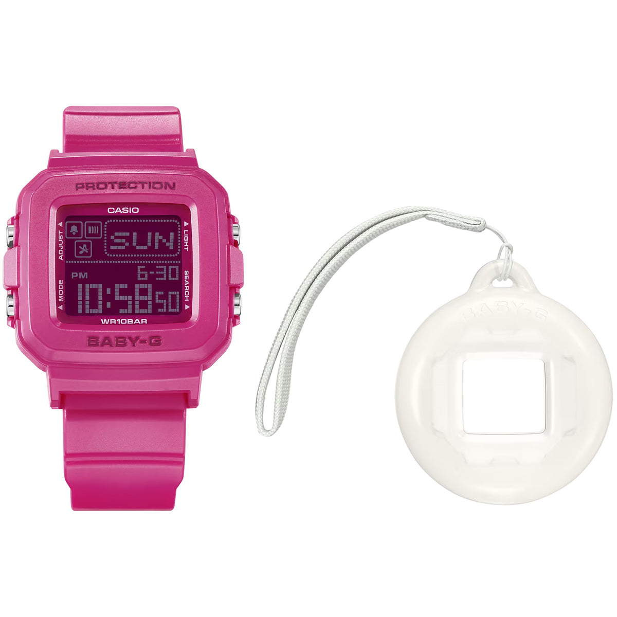 Casio Baby-G BGD-10K-4 Damen-Armbanduhr Rosa