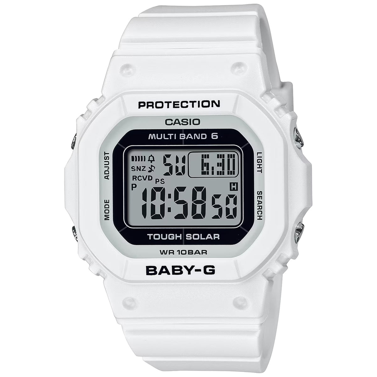 Casio Baby-G BGD-5650-7 Digitale Armbanduhr Weiß