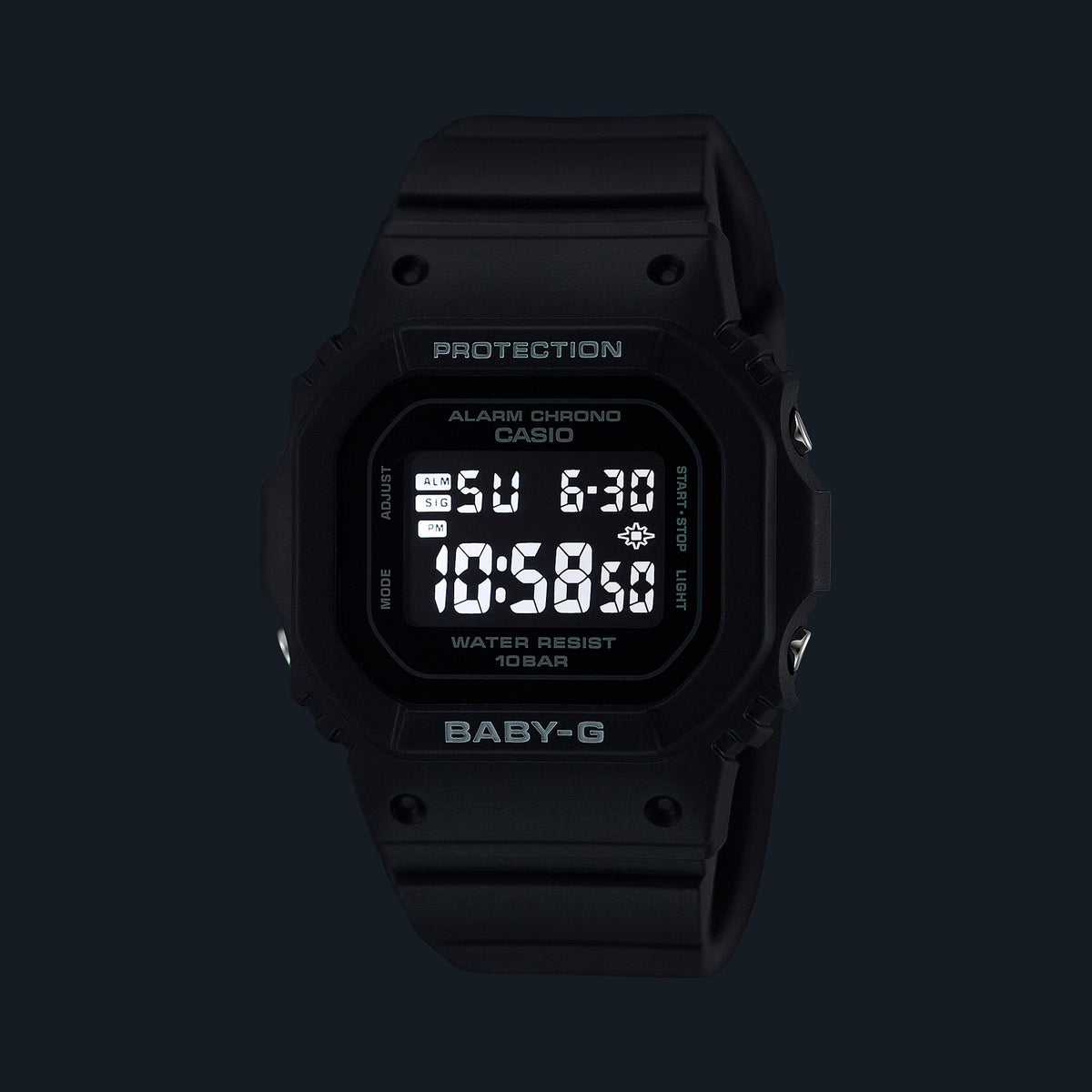 Casio Baby-G BGD-565U-1 Damenuhr Schwarz