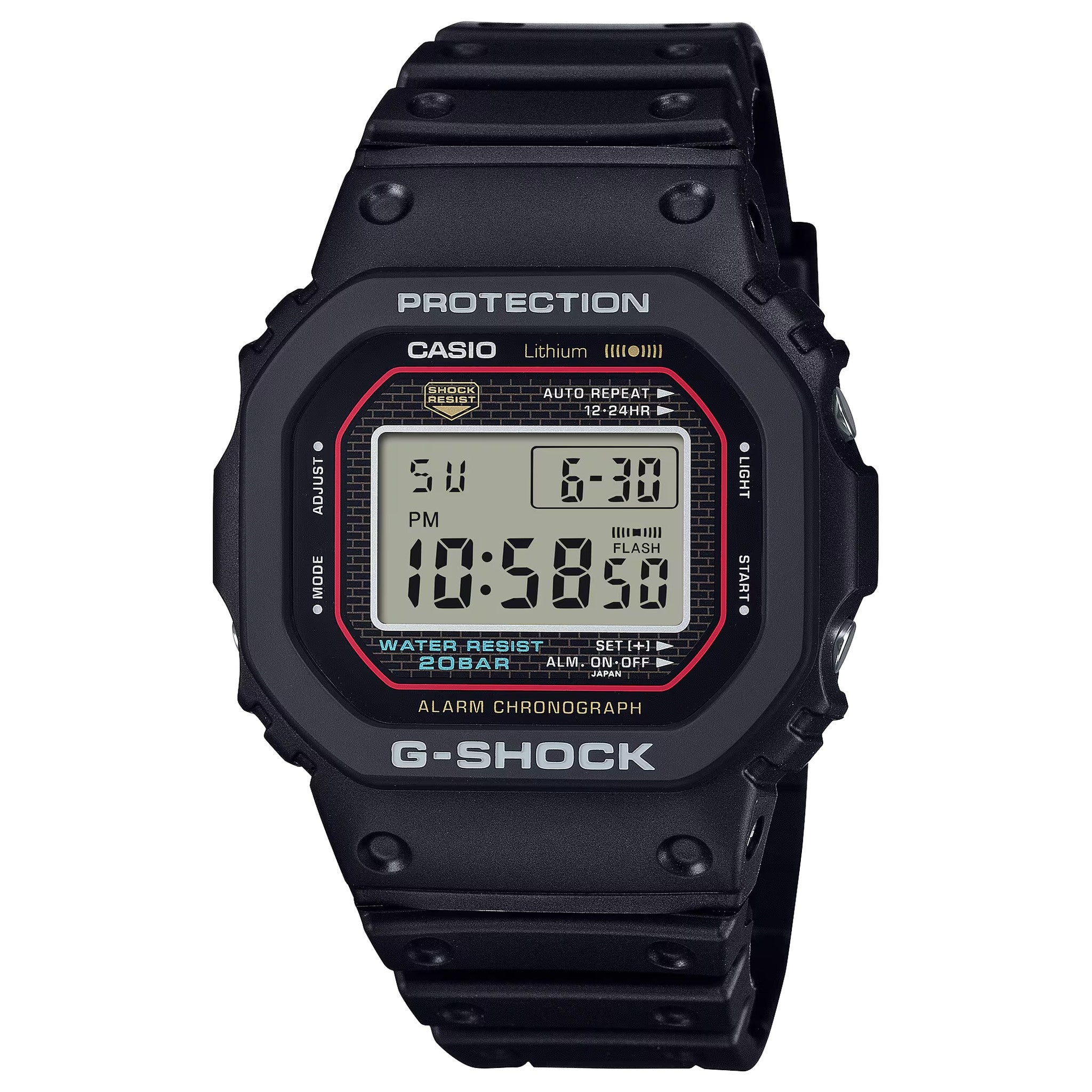 Casio G-Shock DW-5000R-1A Men's Watch Black