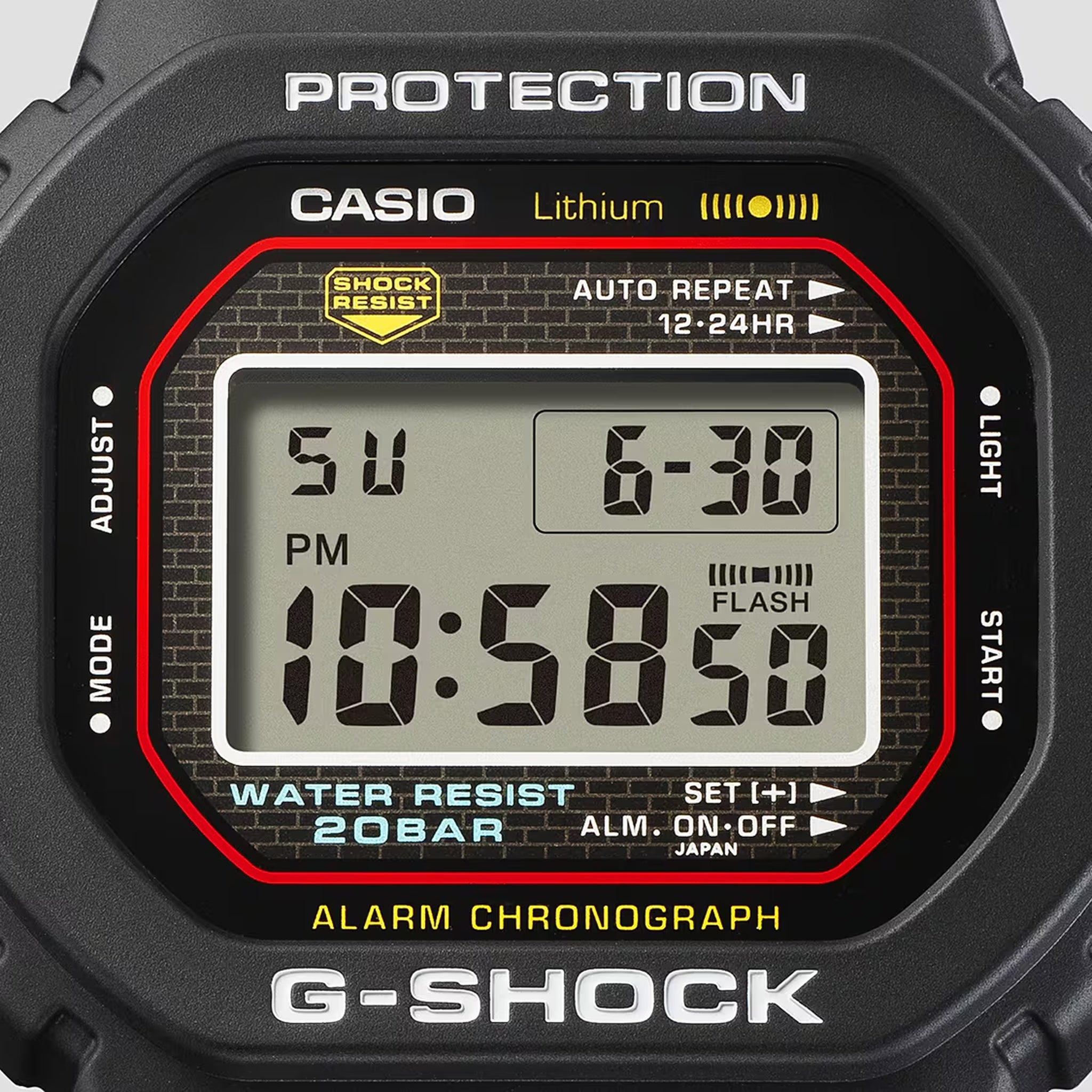 Casio G-Shock DW-5000R-1A Men's Watch Black