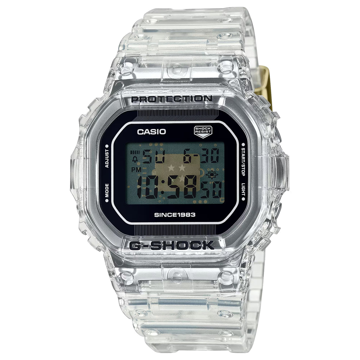 Casio G-Shock DW-5040RX-7 Herrenuhr Transparent