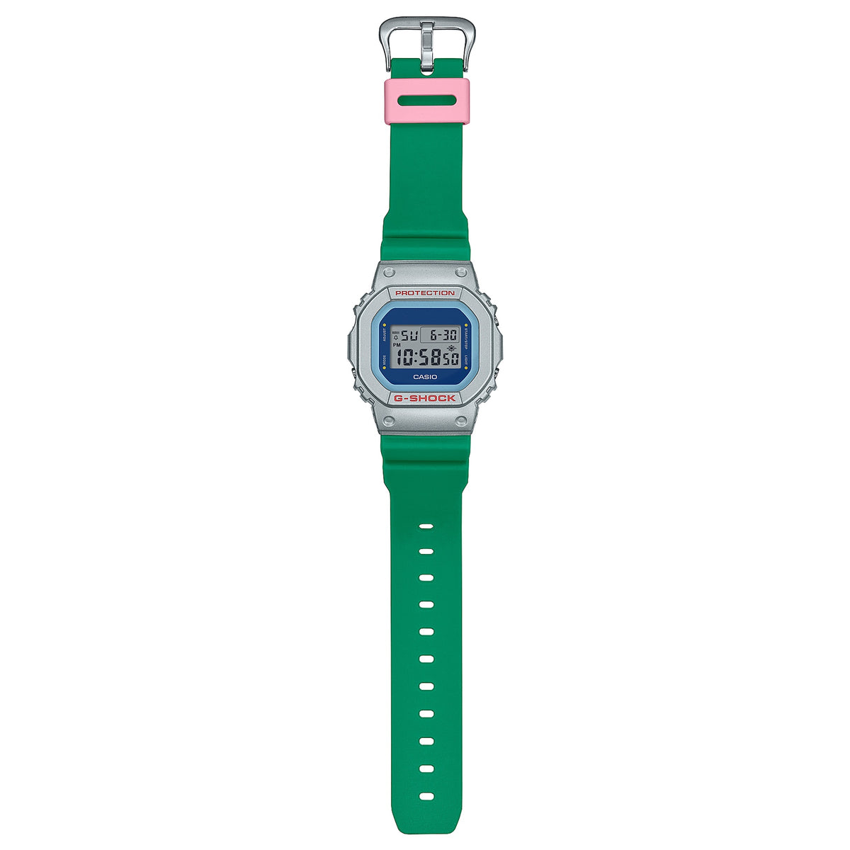 Casio G-Shock DW-5600EU-8A3 Herrenuhr Grau Grün