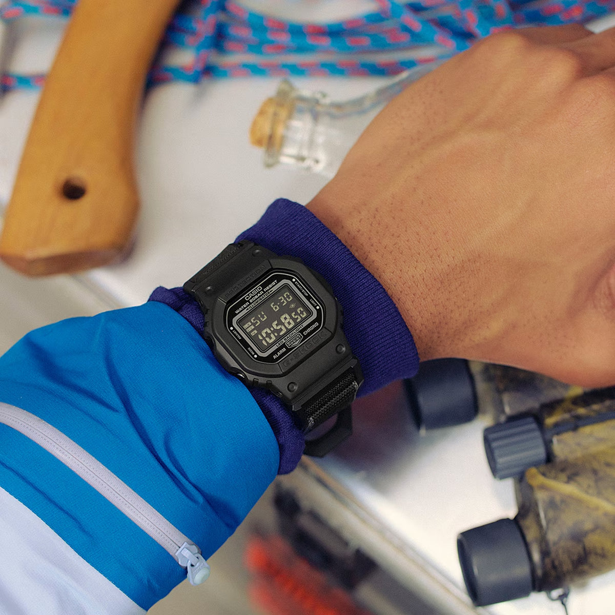 Casio G-Shock DW-5600MNC-1 Herrenuhr Schwarz