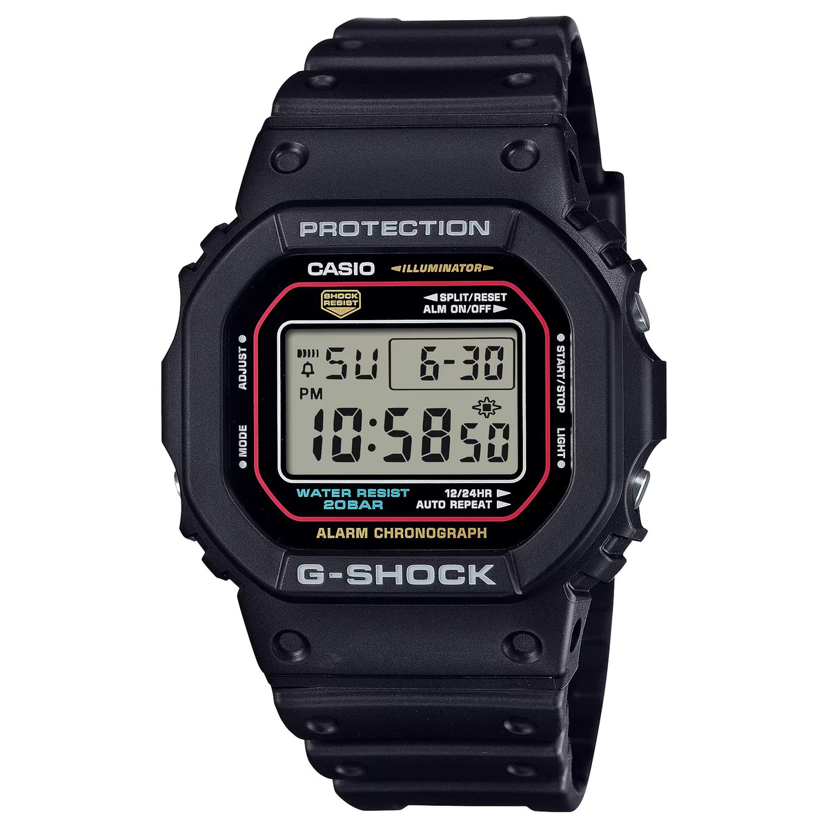 Casio G-Shock DW-5600RL-1 Herrenuhr Schwarz