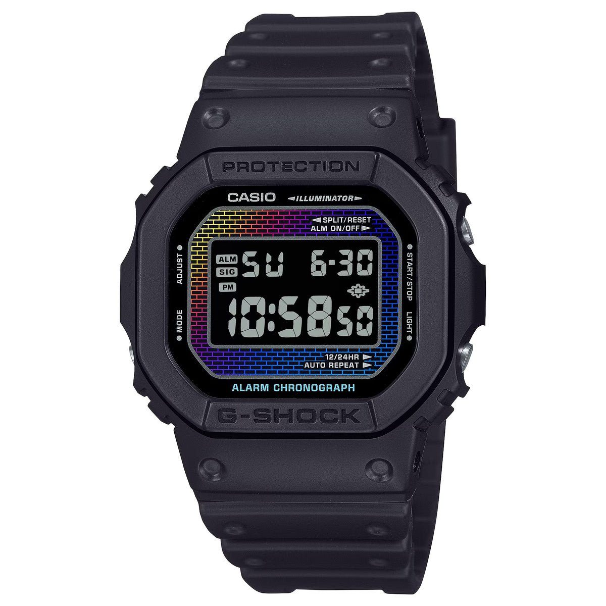 Casio G-Shock DW-5600RW-1 Herrenuhr Schwarz