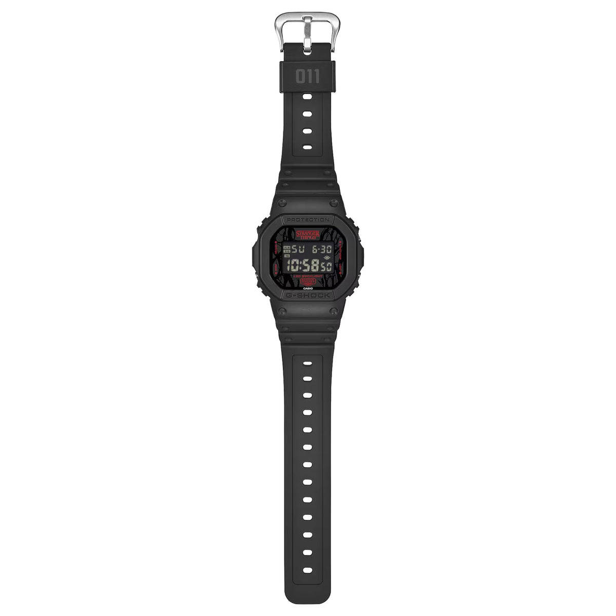 Casio G-Shock DW-5600STT-1 Herrenuhr Schwarz Stranger Things