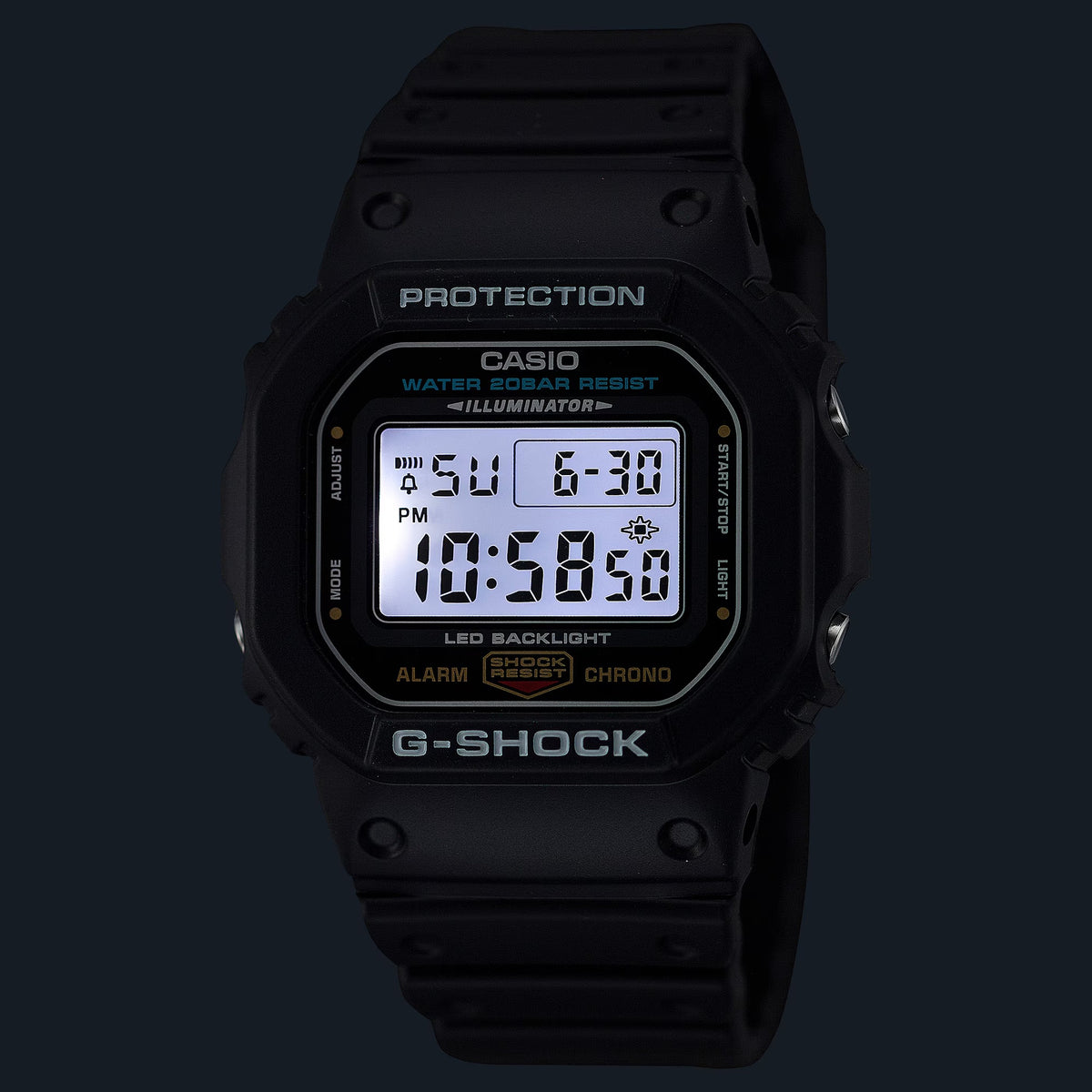 Casio G-Shock DW-5600UE-1 Herrenuhr Schwarz
