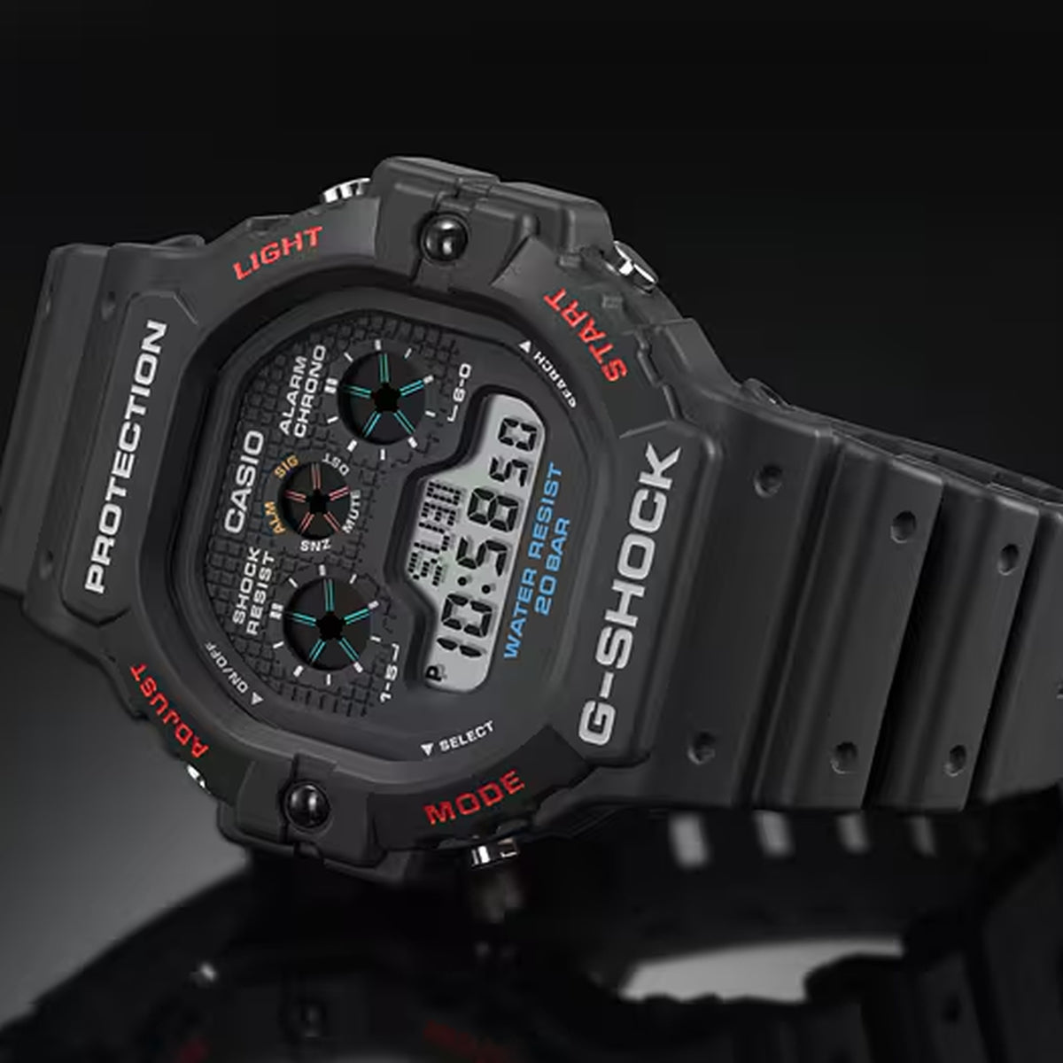Casio G-Shock DW-5900-1 Herrenuhr Schwarz
