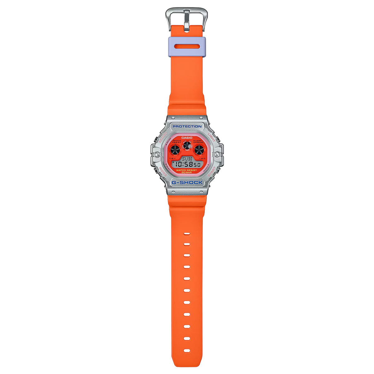 Casio G-Shock DW-5900EU-8A4 Herrenuhr Grau Orange