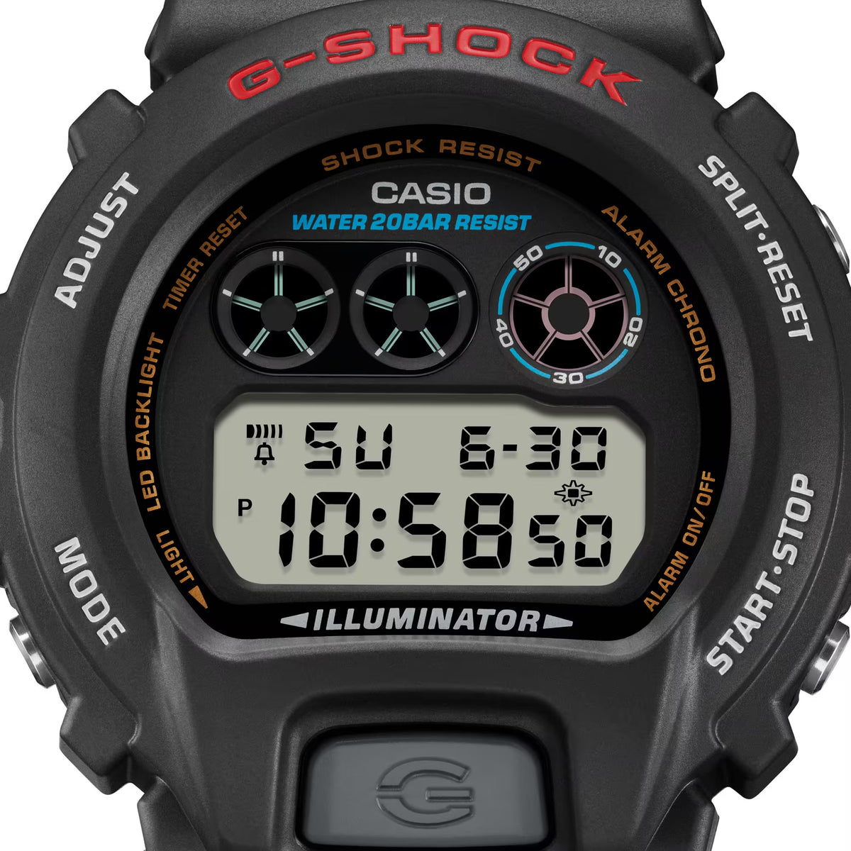 Casio G-Shock DW-6900U-1 Herrenuhr Schwarz