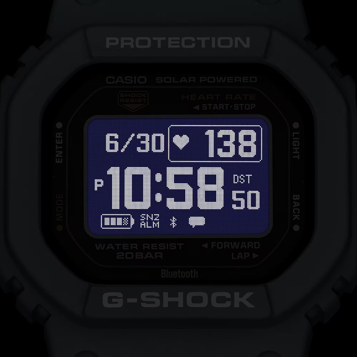 Montre Casio G-Shock Move DW-H5600-2 Solaire Digitale Bleu