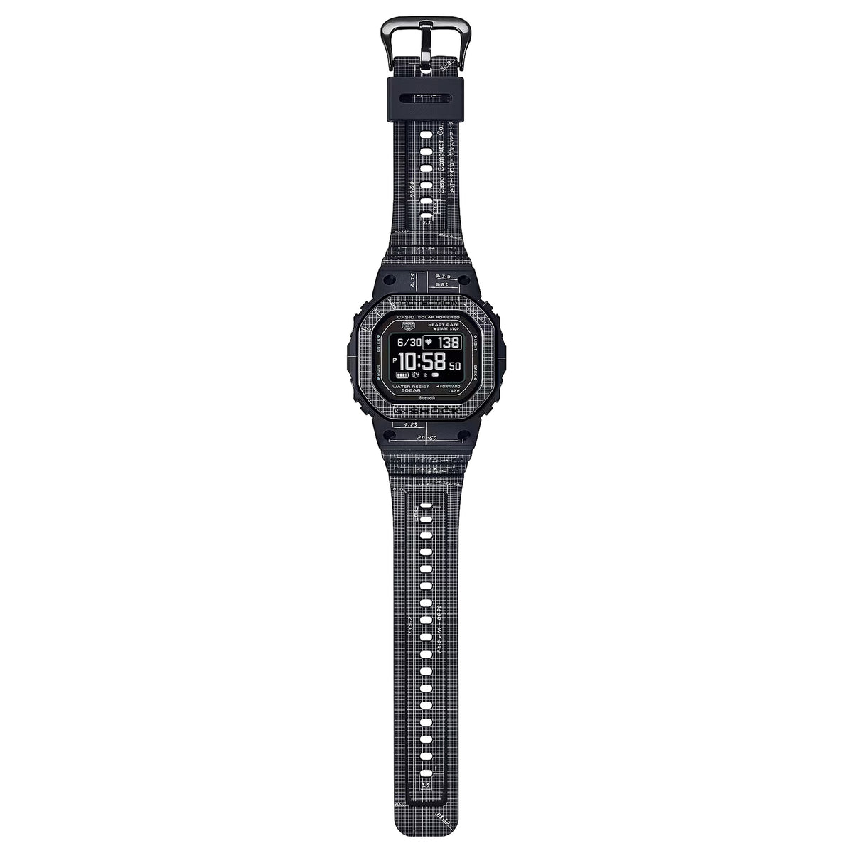Montre Casio G-Shock Move DW-H5600EX-1 Solaire Digitale Noir