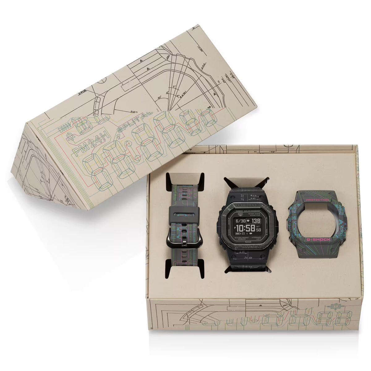 Montre Casio G-Shock Move DW-H5600EX-1 Solaire Digitale Noir