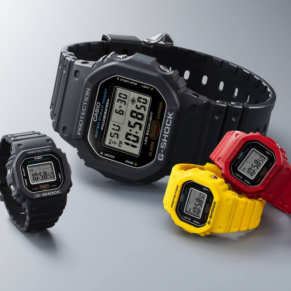 Ring Horloge Casio G-Shock DWN-5600-9 Digitaal