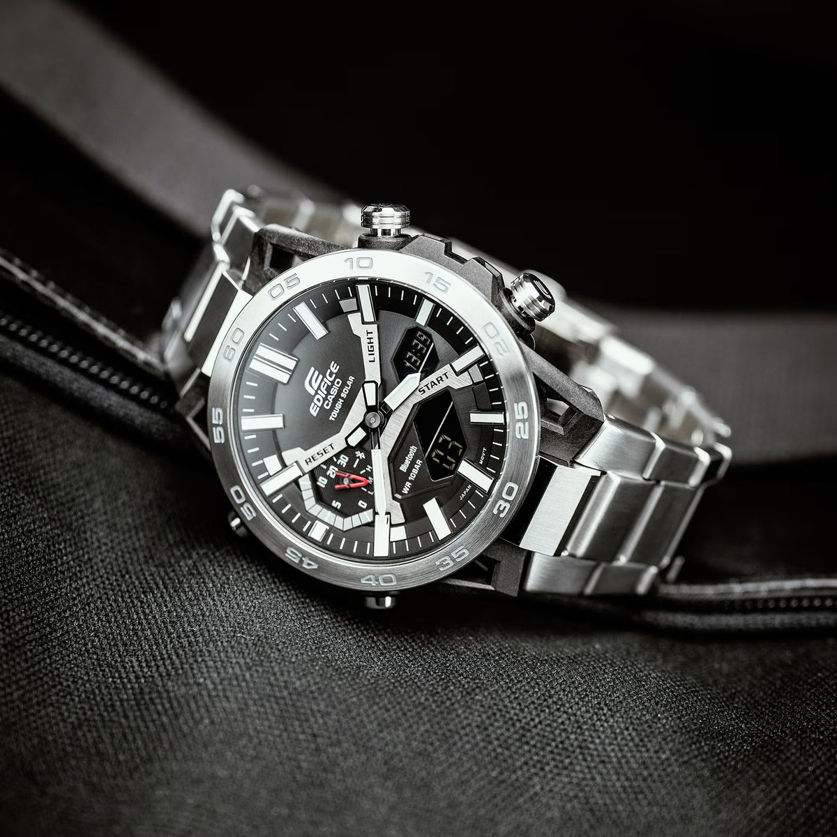 Casio Edifice ECB-2000D-1A Herrenuhr Schwarz