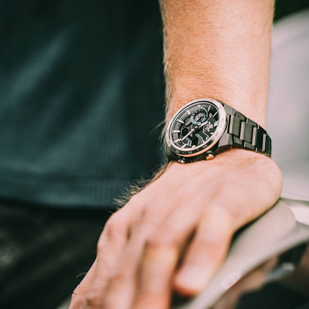 Casio Edifice ECB-2200DD-1A Men's Analog / Digital Bluetooth Watch