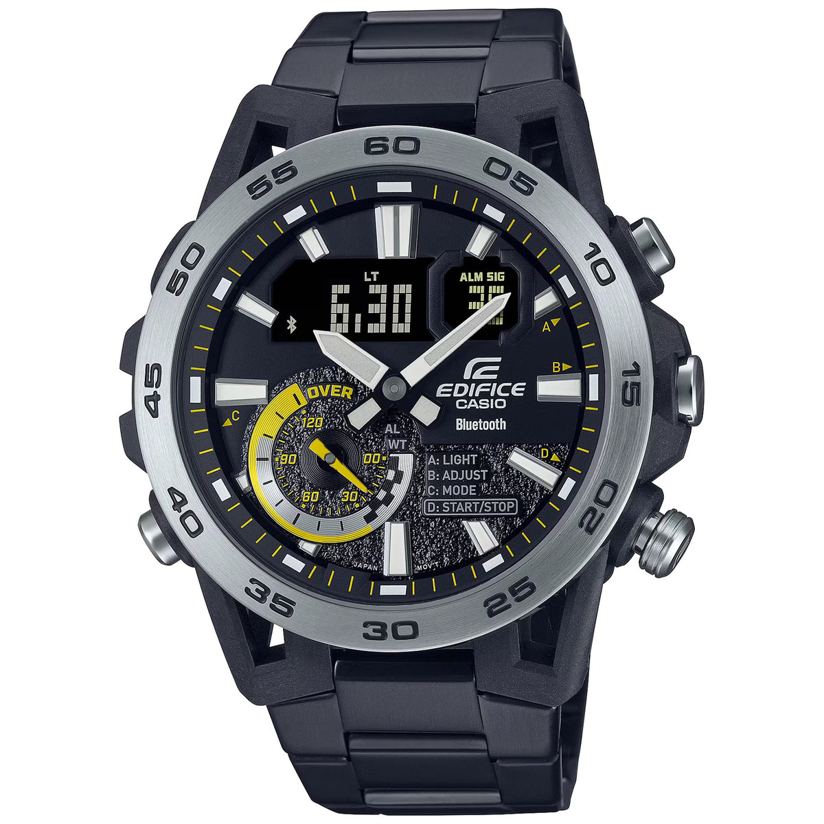 Montre Casio Edifice Sospensione ECB-40DC-1A Bluetooth Analogique / Digitale Noir