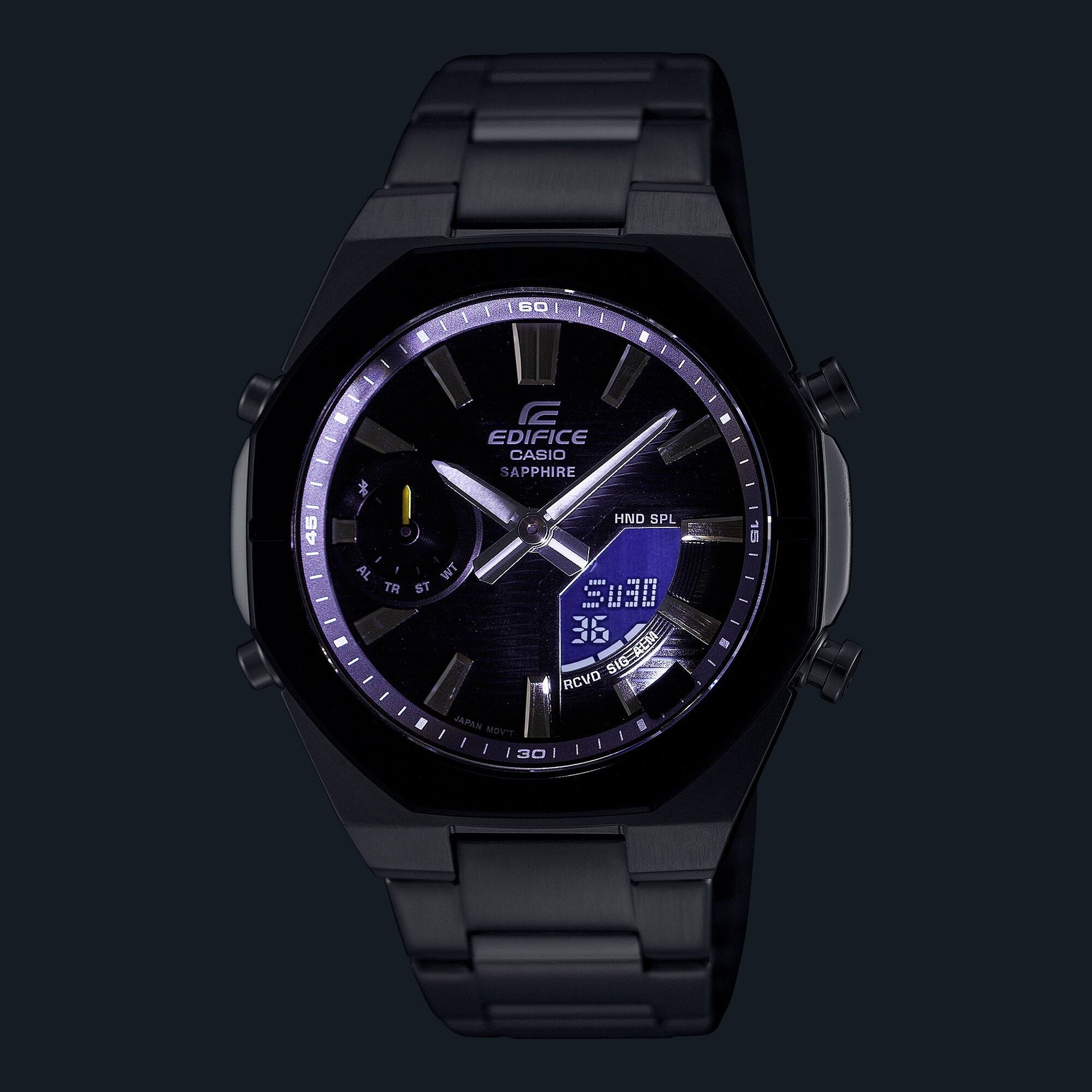 Montre Casio Edifice ECB-S10DB-1A Homme Argenté Gris