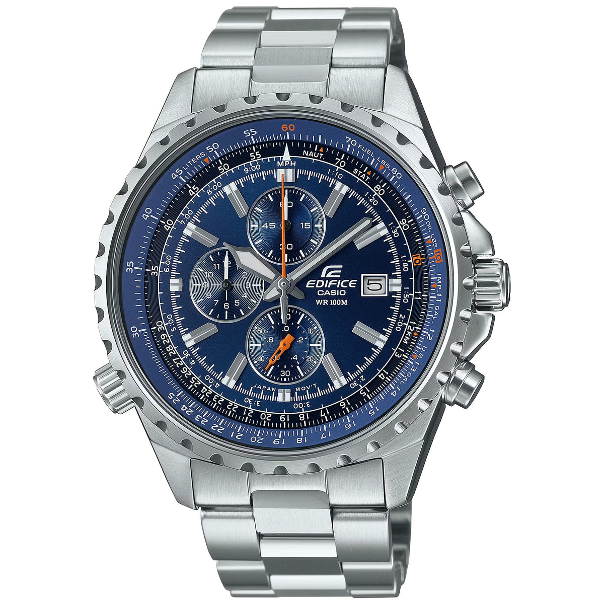 Casio Edifice EF-527D-2AV Herren-Chronograph Blau