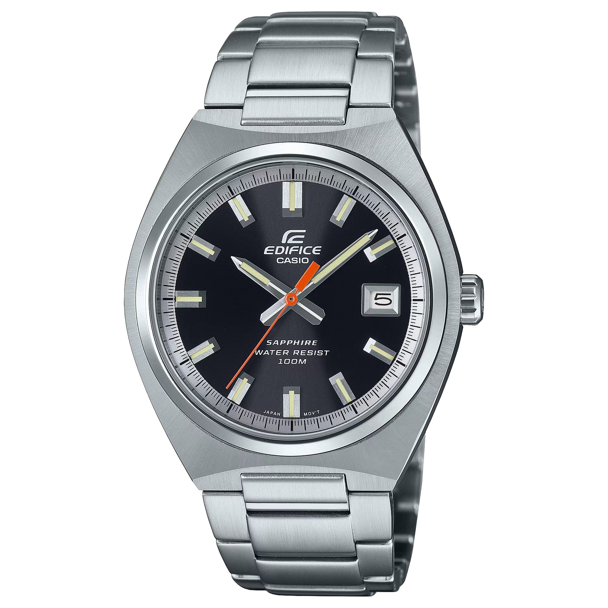 Casio Edifice EFB-109D-1A Herrenuhr Silber Schwarz