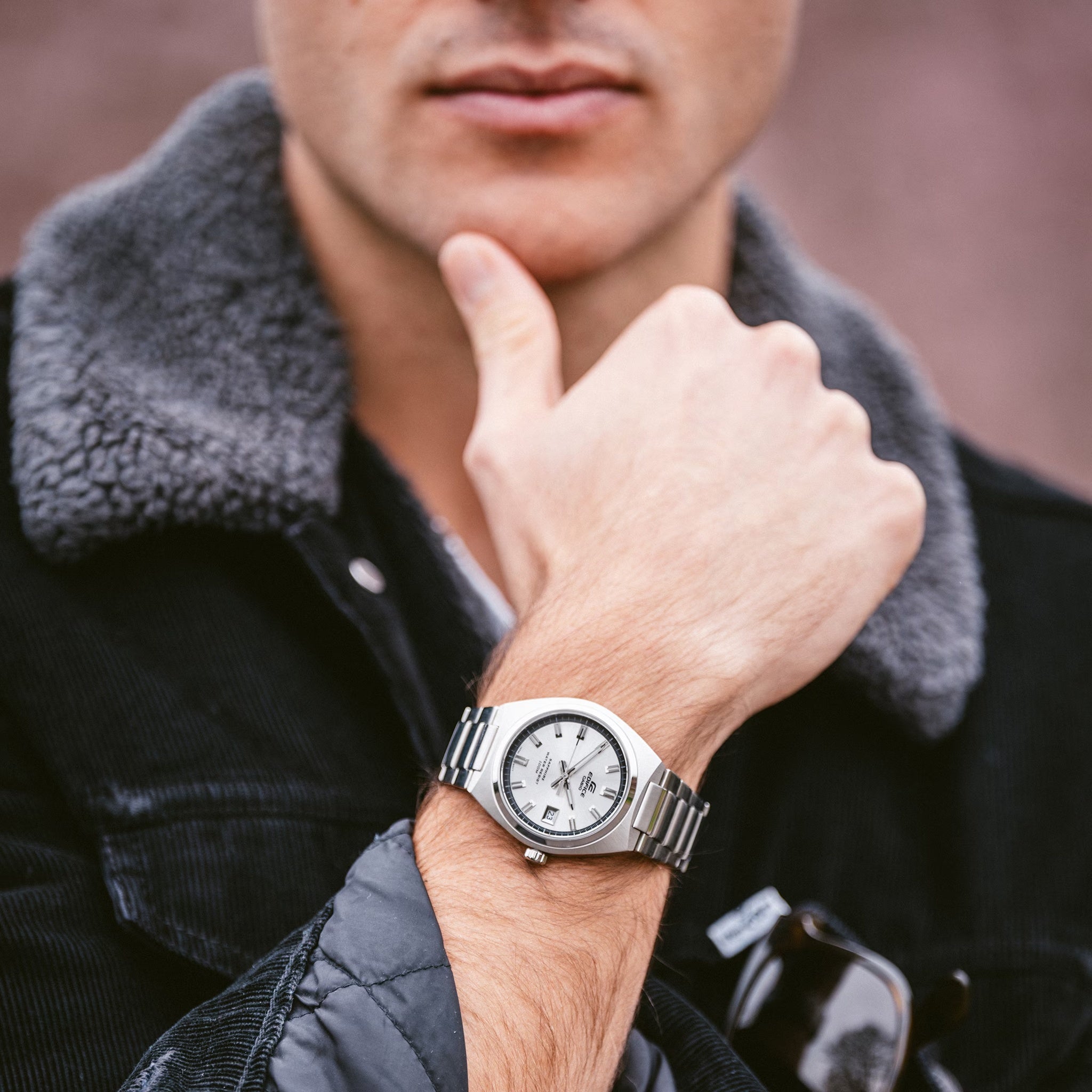 Montre Casio Edifice EFB-109D-7A Homme Argenté