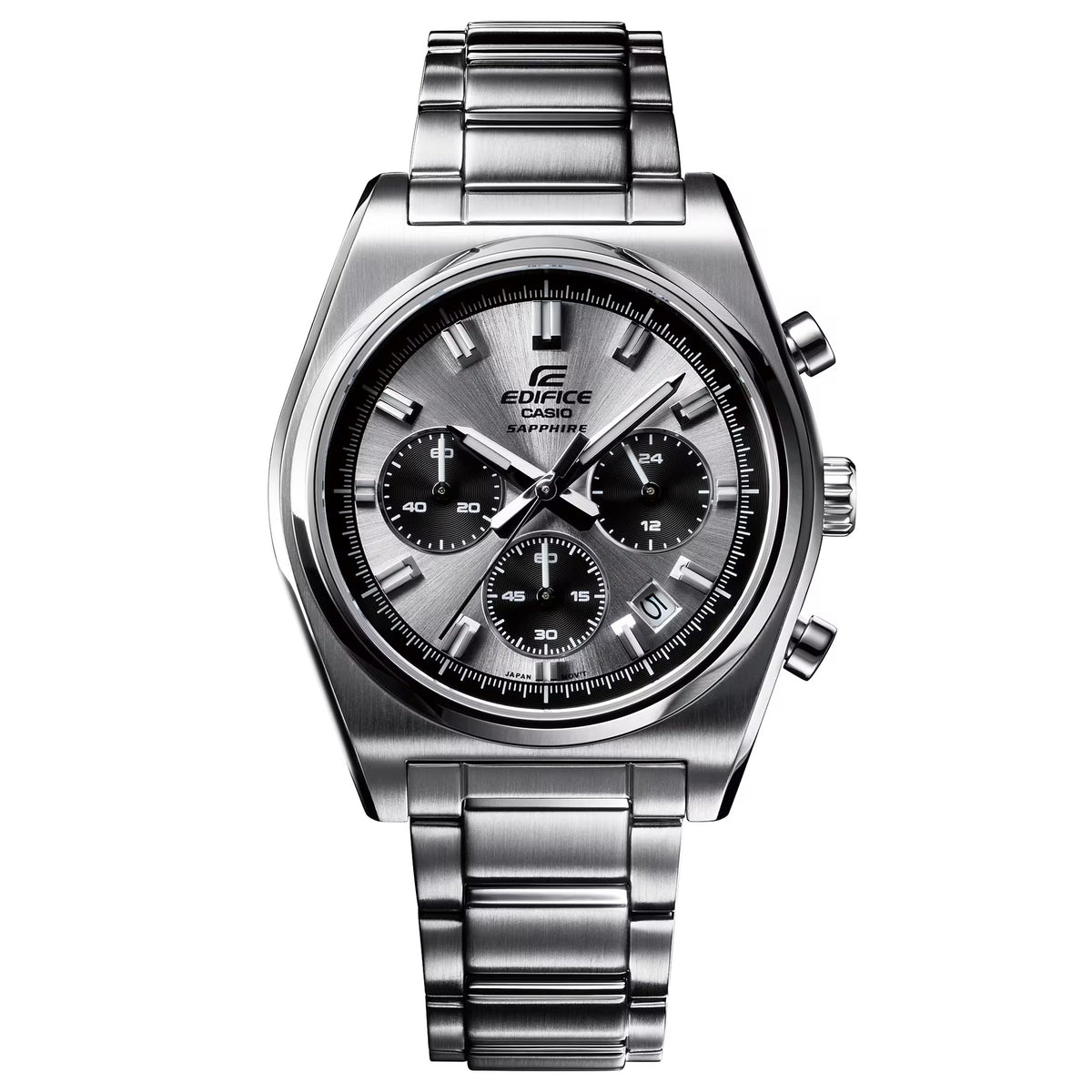 Casio Edifice EFB-730D-7A Herrenuhr Silber Grau