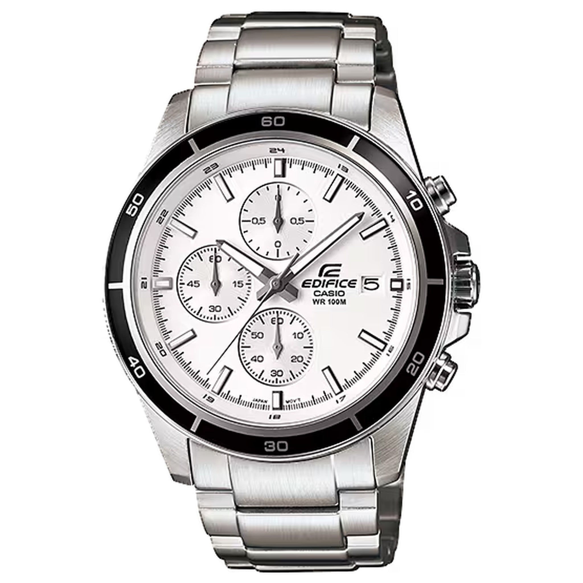 Casio Edifice EFR-526D-7A Herrenuhr Silber Weiß