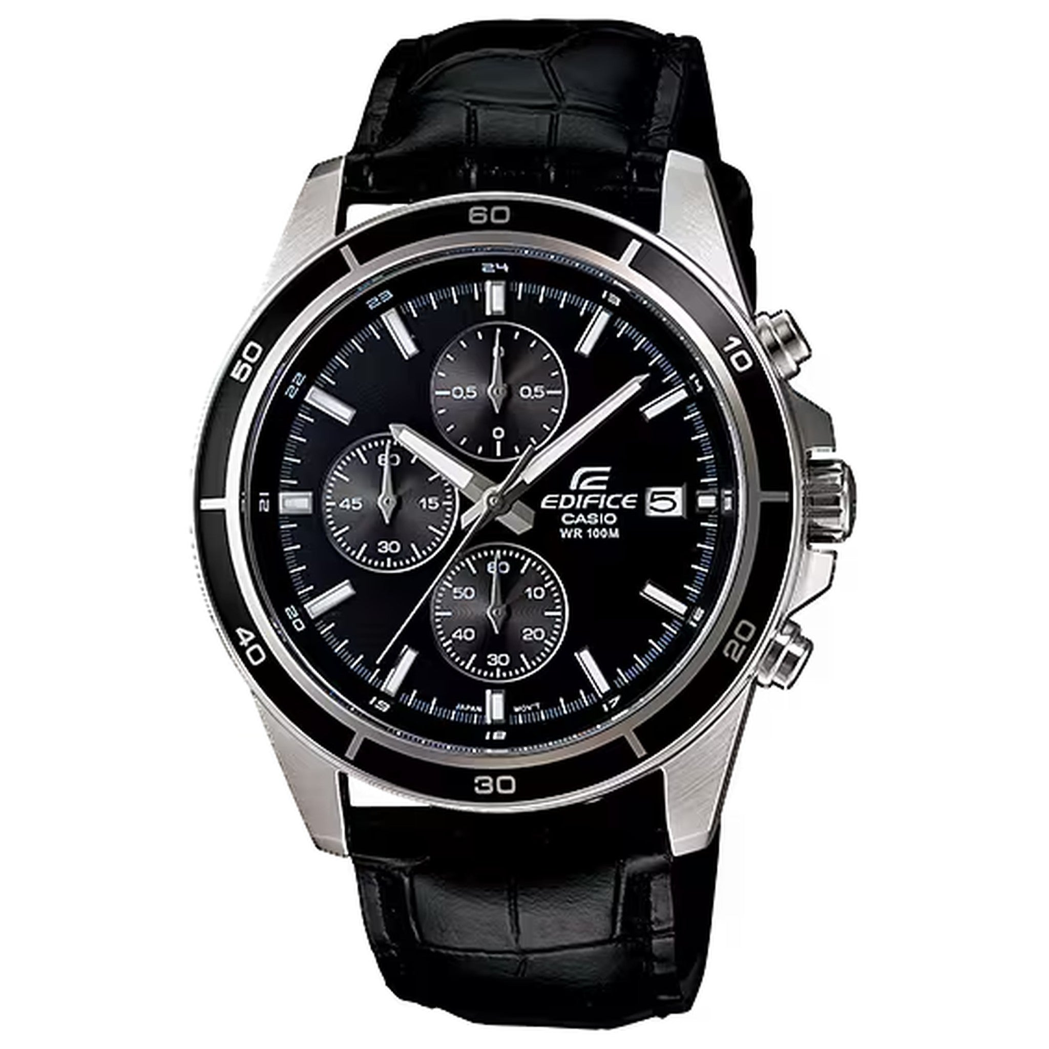 Casio Edifice EFR-526L-1A Herrenuhr Silber Schwarz