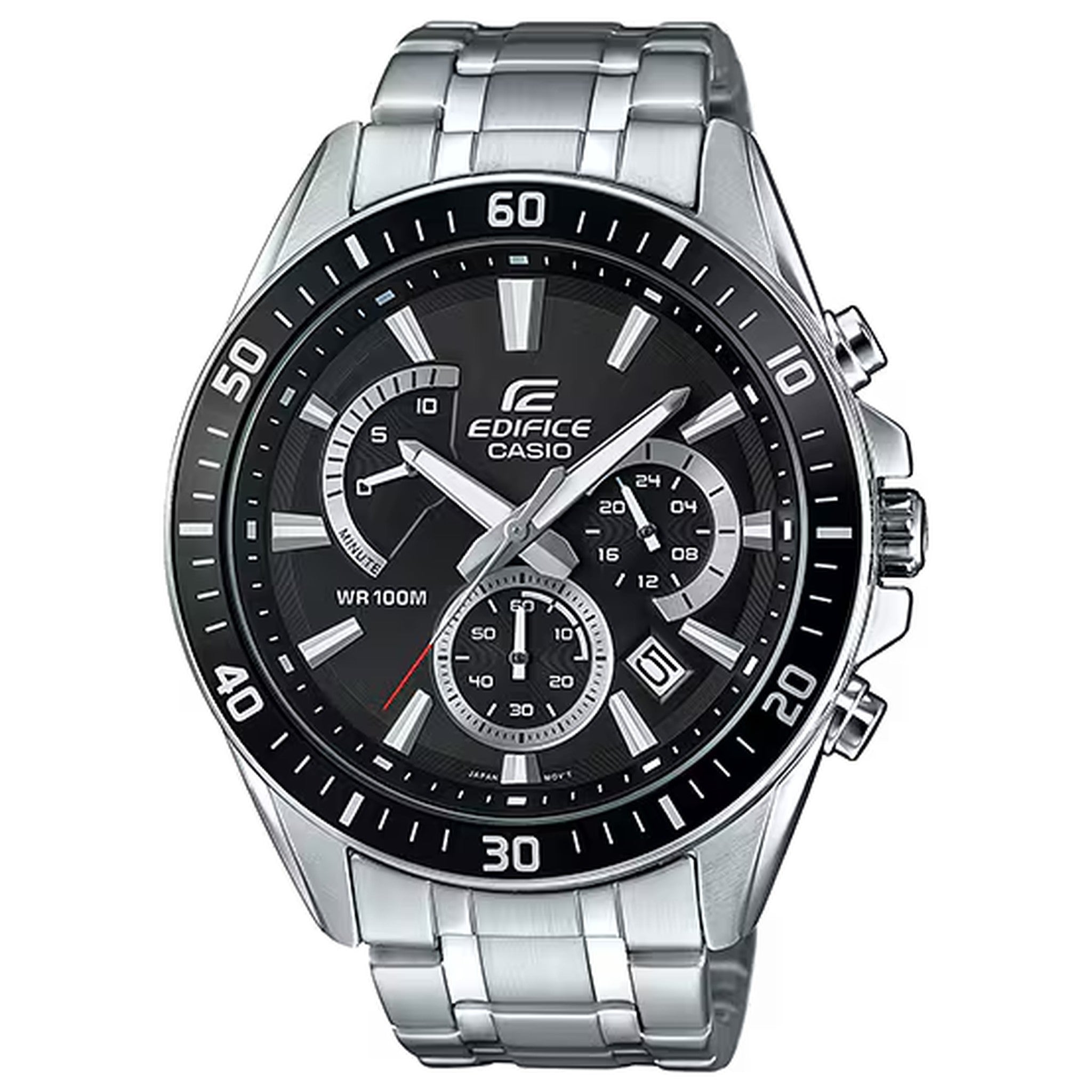 Casio Edifice EFR-552D-1A Herrenuhr Silber Schwarz
