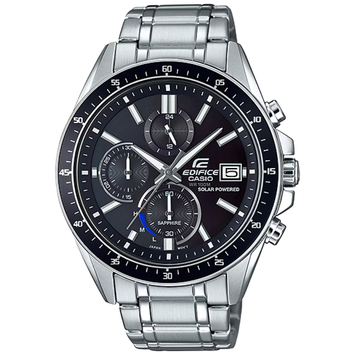 Montre Casio Edifice EFS-S510D-1AV Chronographe Solaire Noir Homme