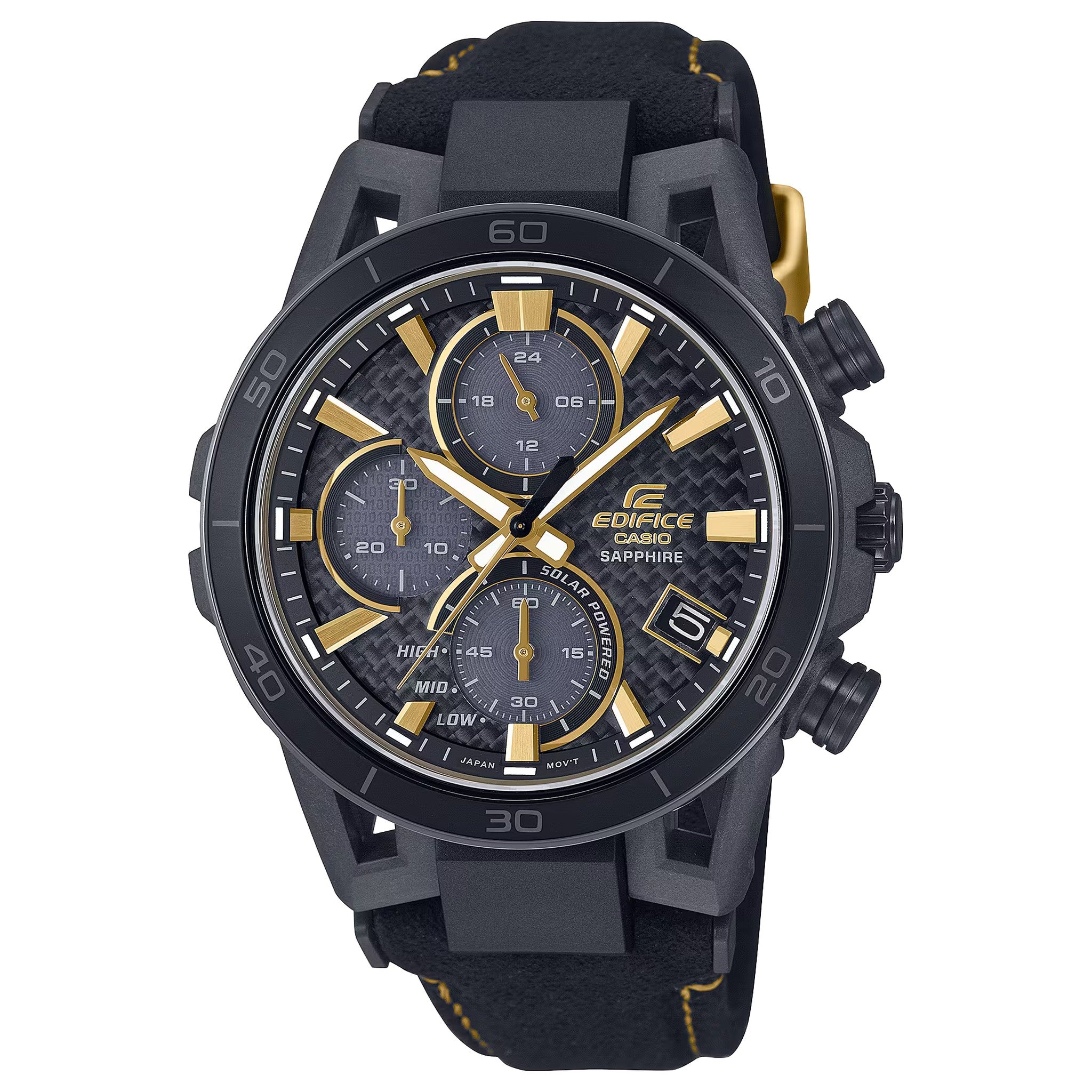 Montre Casio Edifice EFS-S640ZE-1A Homme Noir Doré