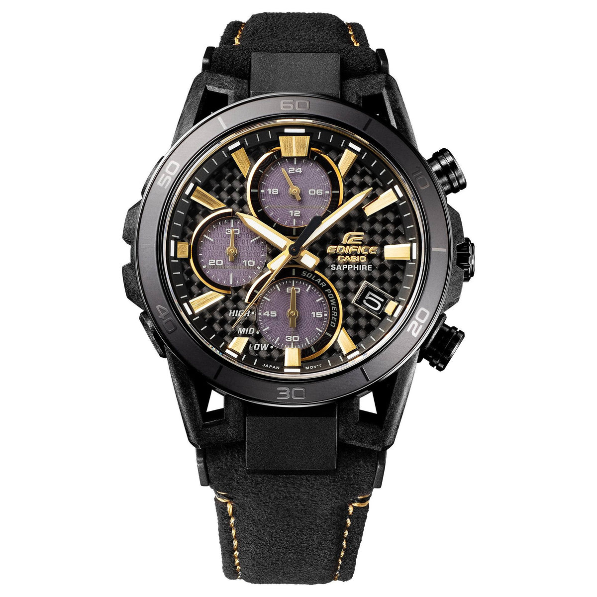 Montre Casio Edifice EFS-S640ZE-1A Homme Noir Doré