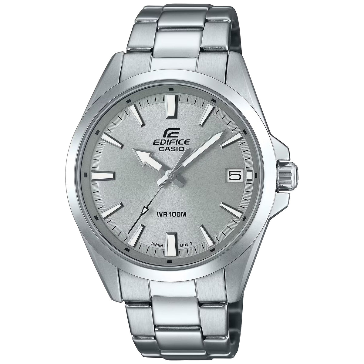 Casio Edifice EFV-100D-8AV Men's Silver Grey Watch