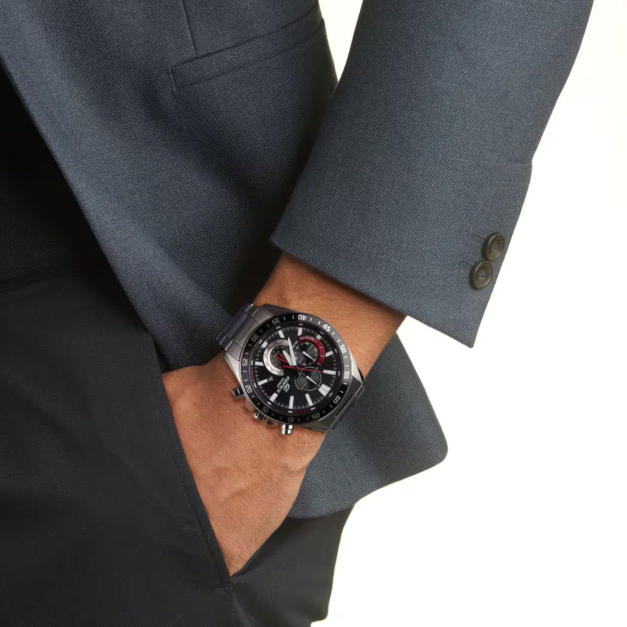 Casio Edifice EFV-620D-1A4 Herrenuhr Schwarz