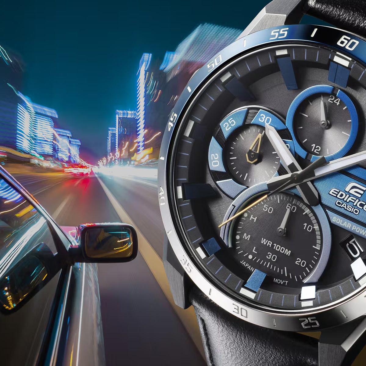 Montre Casio Edifice EQS-940NL-1A Homme Noir Bleu