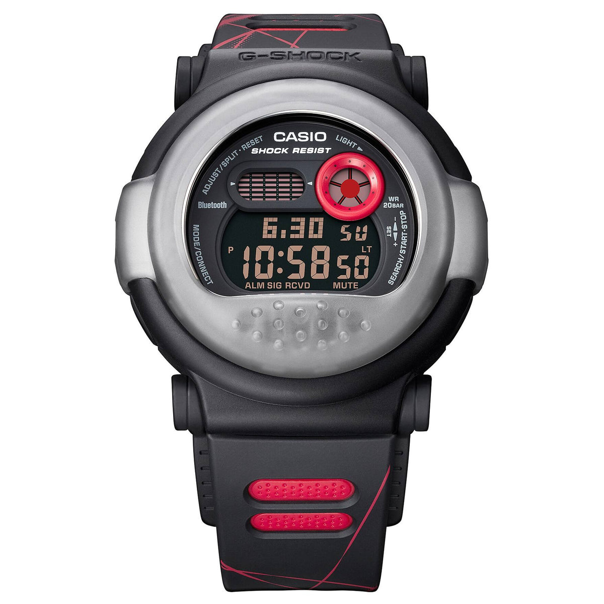 Casio G-Shock G-B001MVA-1 Herrenuhr Silber Schwarz