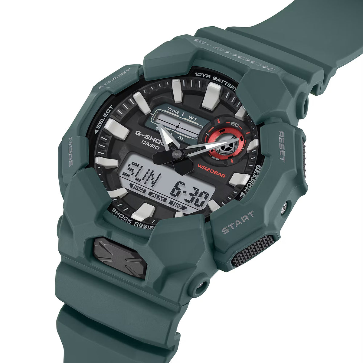 Casio G-Shock GA-010-2A Herrenuhr Grün