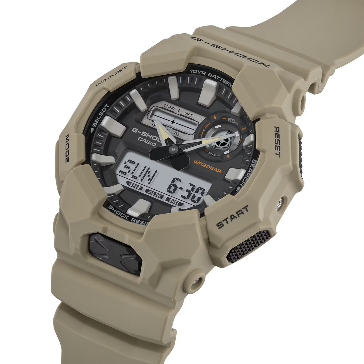 Casio G-Shock GA-010-5A Herrenuhr Beige