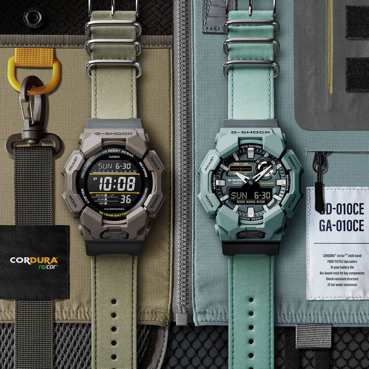 Casio G-Shock GA-010CE-2A Herrenuhr Blau