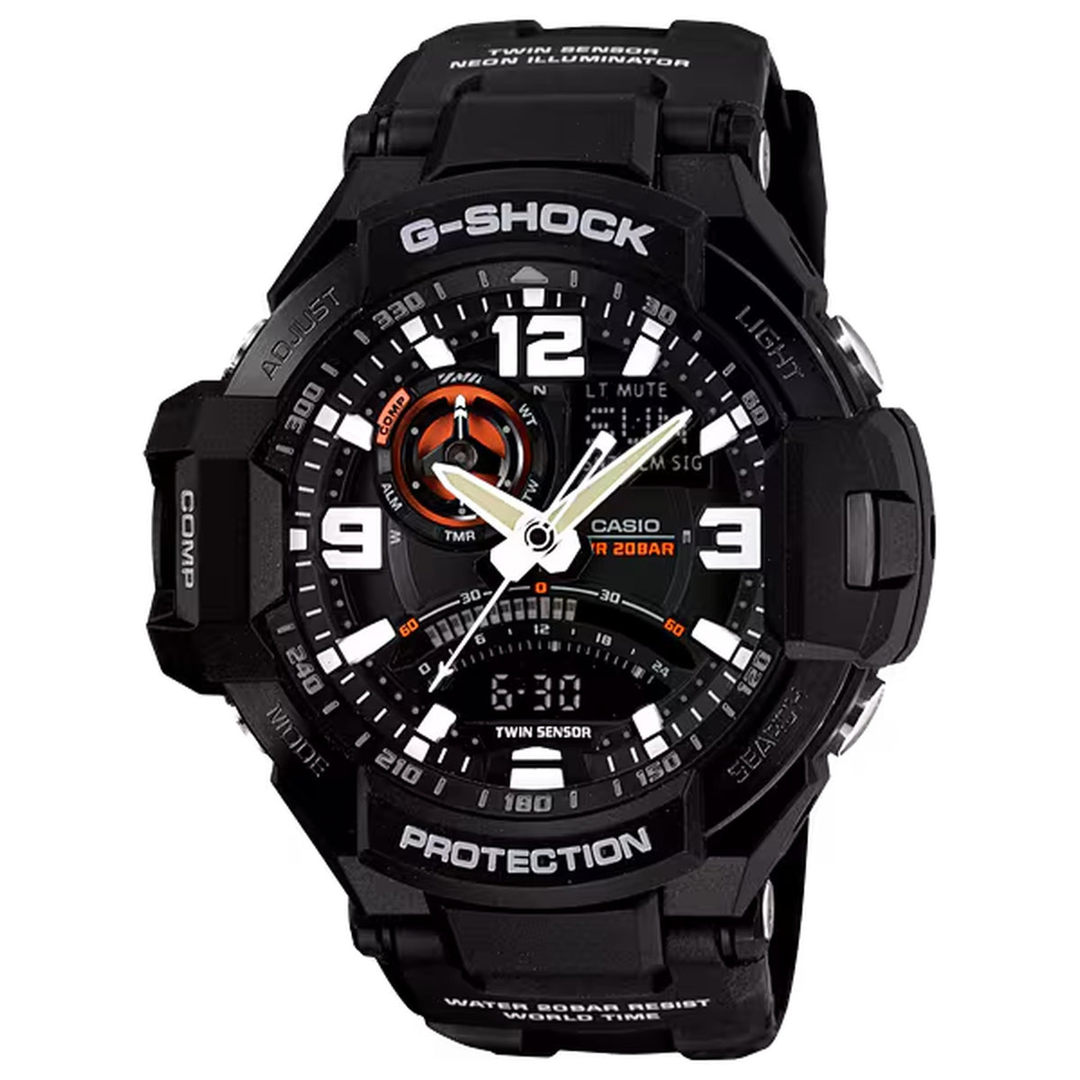 Casio G-Shock GA-1000-1A Men's Black Watch